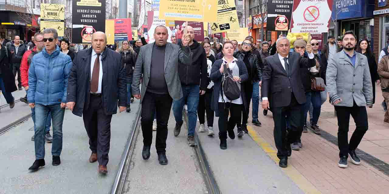 Eskişehir'deki TOKİ mağdurları Ankara'da hak arayacak