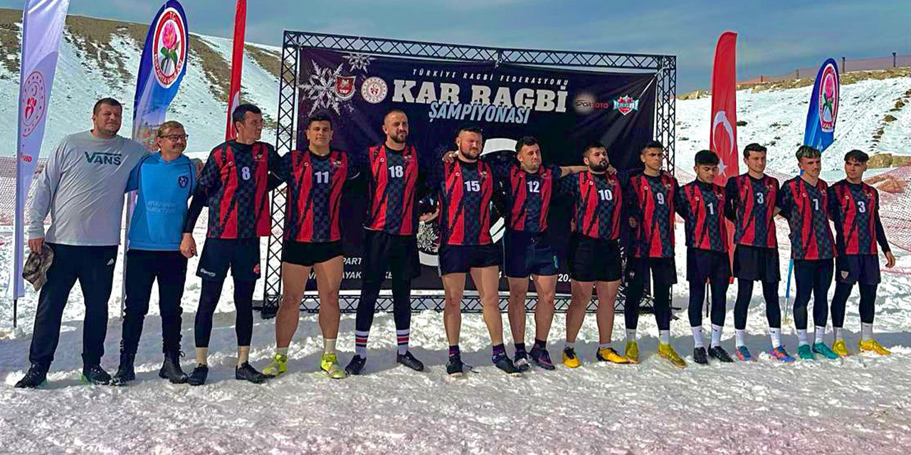 Eskişehir Aqua Ragbi Spor Kulübü şampiyon oldu