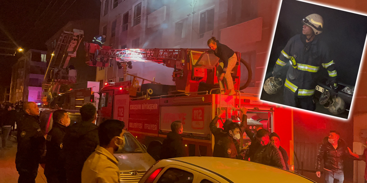 Eskişehir'de korkutan yangın!