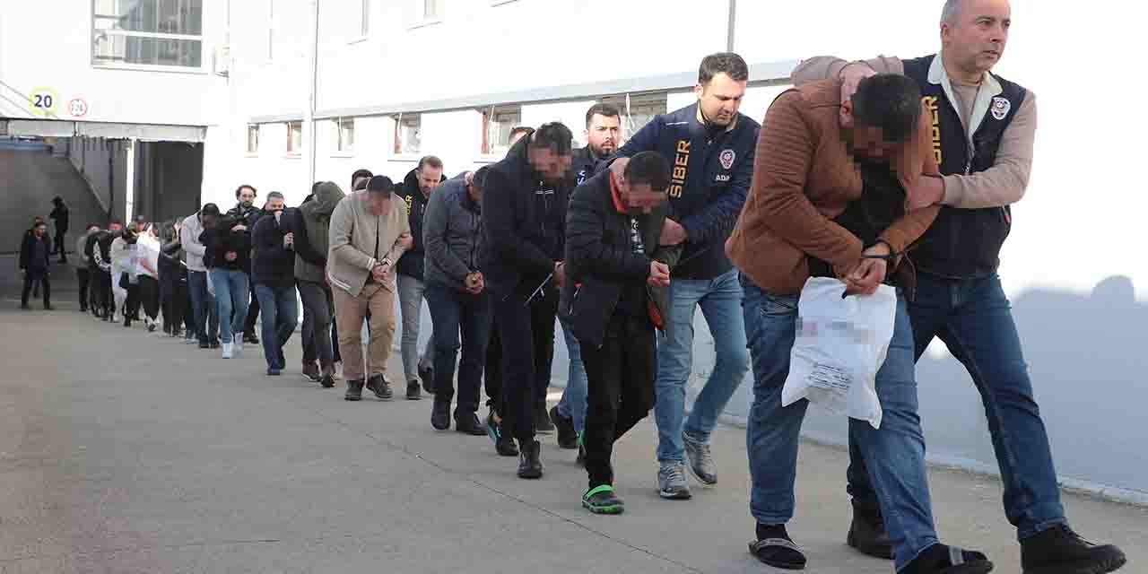 “Sibergöz-23” operasyonunda 74 zanlı tutuklandı