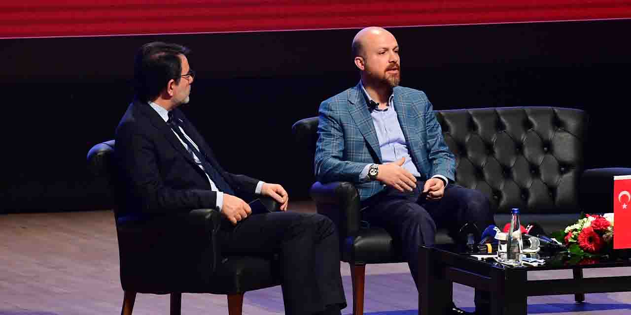 Bilal Erdoğan kariyerini Eskişehir'de gençlere anlattı