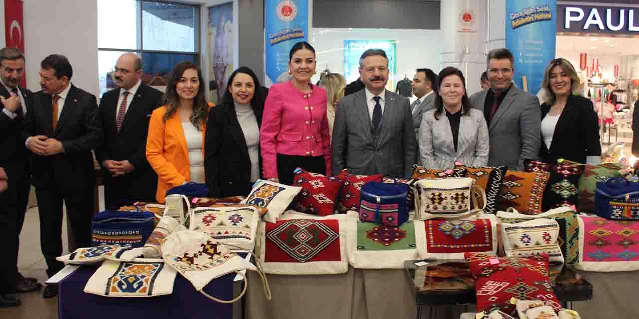 Eskişehir'de 22 kadın hükümlüden el emeği sergisi