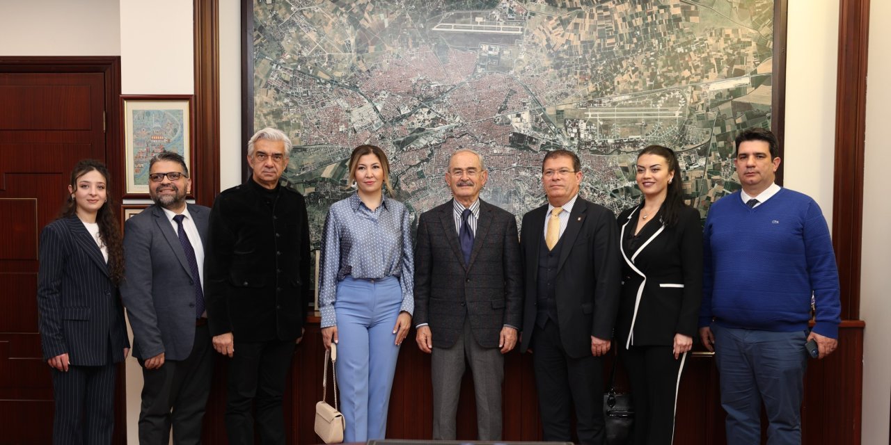 ESİAD yönetim kurulundan Başkan Büyükerşen'e ziyaret