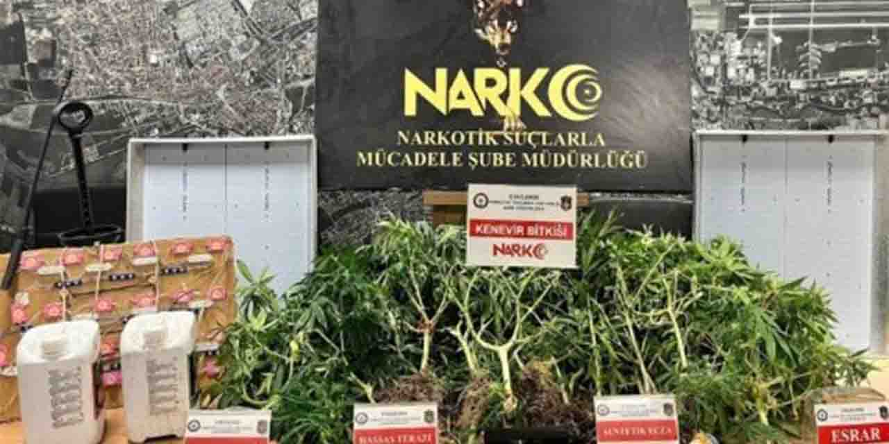 Eskişehir'de uyuşturucu operasyonu