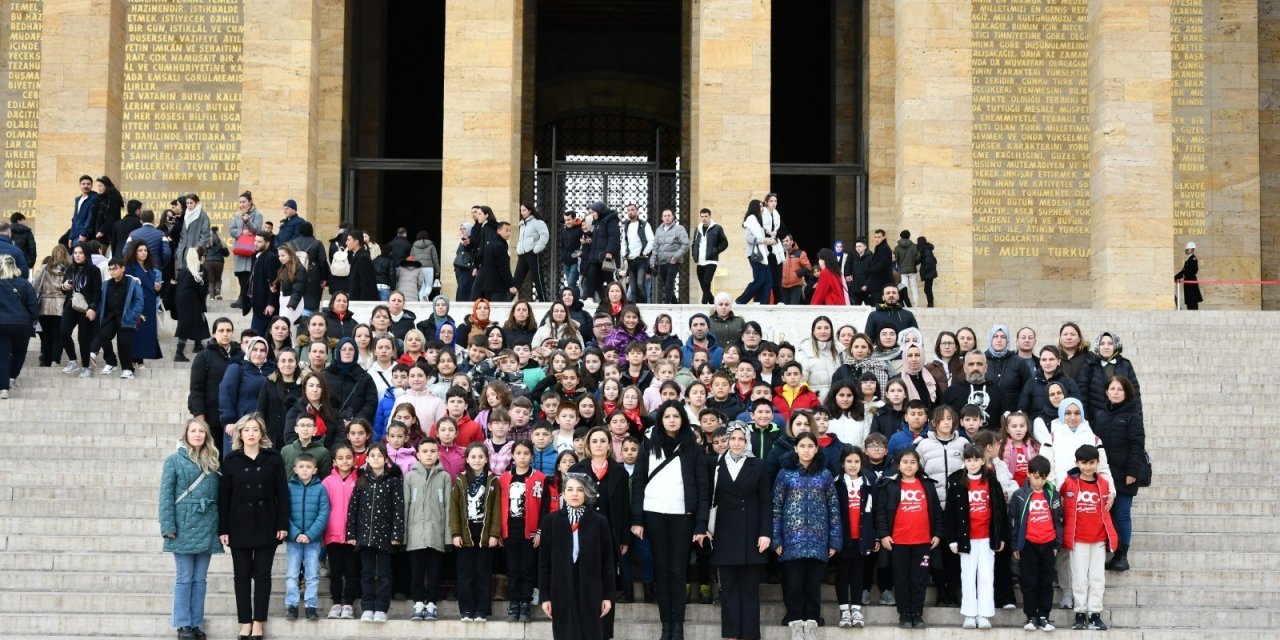 Eskişehirli miniklerden Anıtkabir çıkarması
