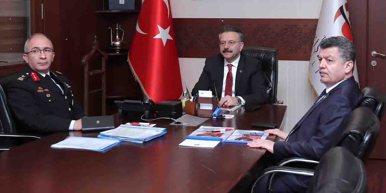 Vali Aksoy Seçim Güvenliği Toplantısı'na katılım gösterdi