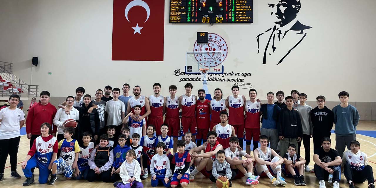 Anadolu Asist Spor Kulübü galibiyetle tanıştı