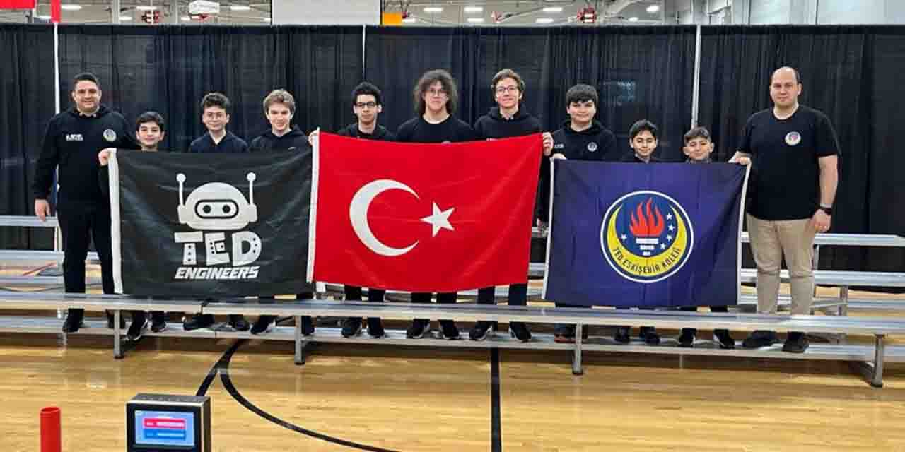 TED Eskişehir Koleji öğrencileri Türkiye'yi temsil etti