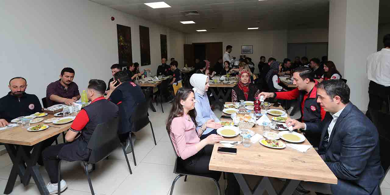 Eskişehir'de GAMER personeli için iftar düzenlendi
