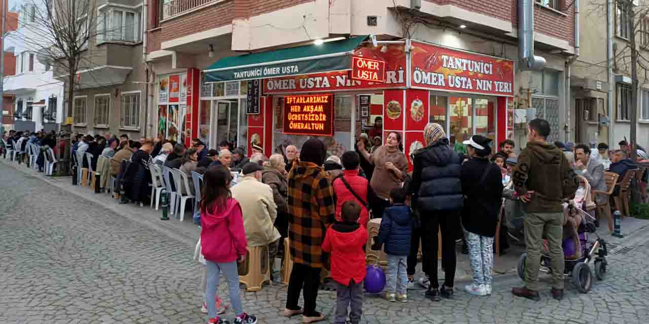 Eskişehir’de 15 yıllık esnaftan vatandaşa ücretsiz yemek