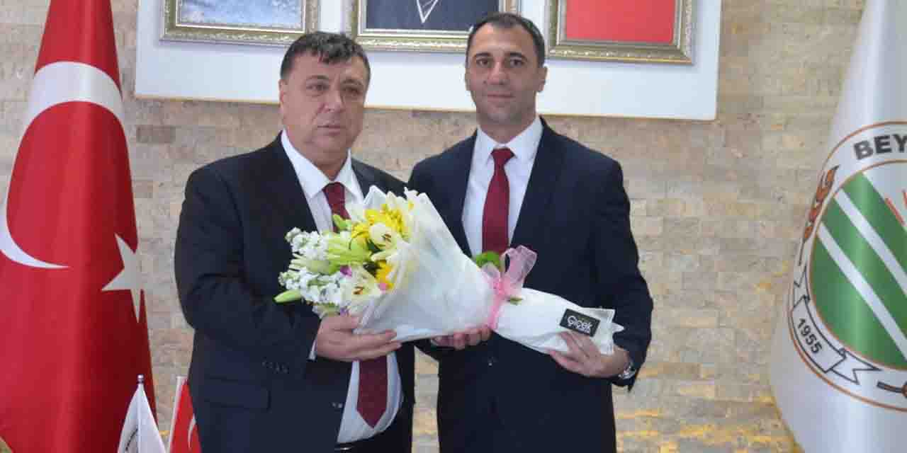 Beylikova'nın yeni başkanı mazbatasını aldı