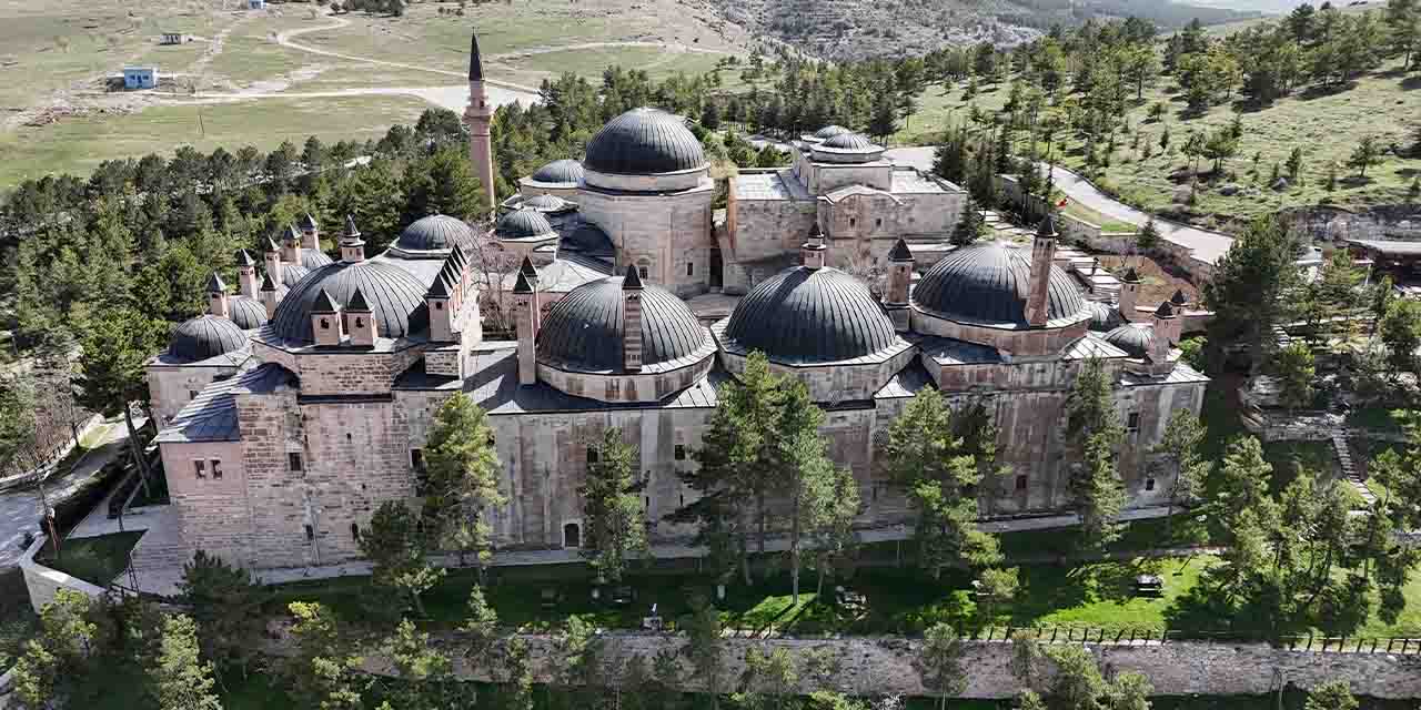 Eskişehir'in tarihi havadan görüntülendi