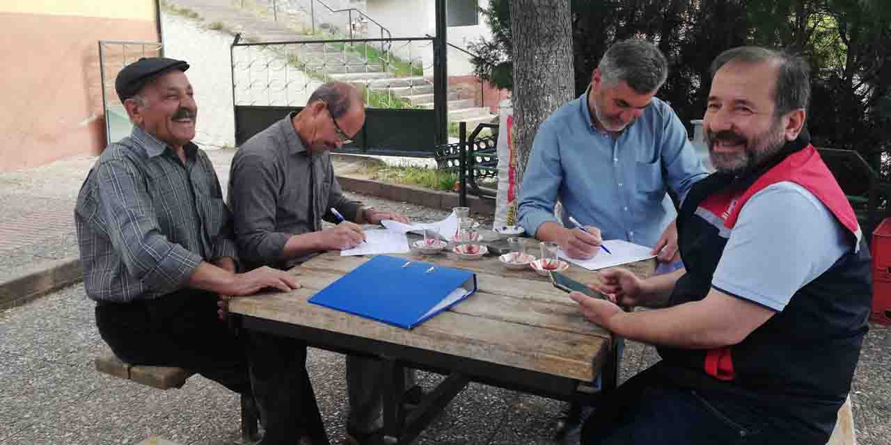 Eskişehir’in 14 ilçesinde eş zamanlı çiftçi ziyareti yapıldı
