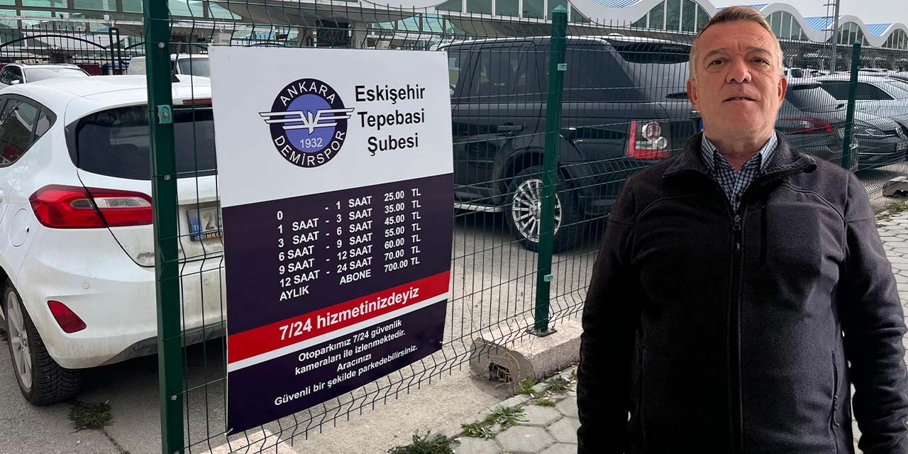 Eskişehir'deki otoparkın geliri neden Ankara Demirspor'a gidiyor? İşte cevabı...