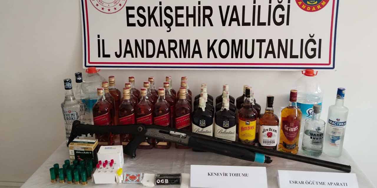 Eskişehir'de kaçak alkol operasyonu!