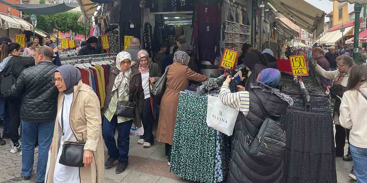 Eskişehir’de Anneler Günü'nde dükkanlar doldu taştı