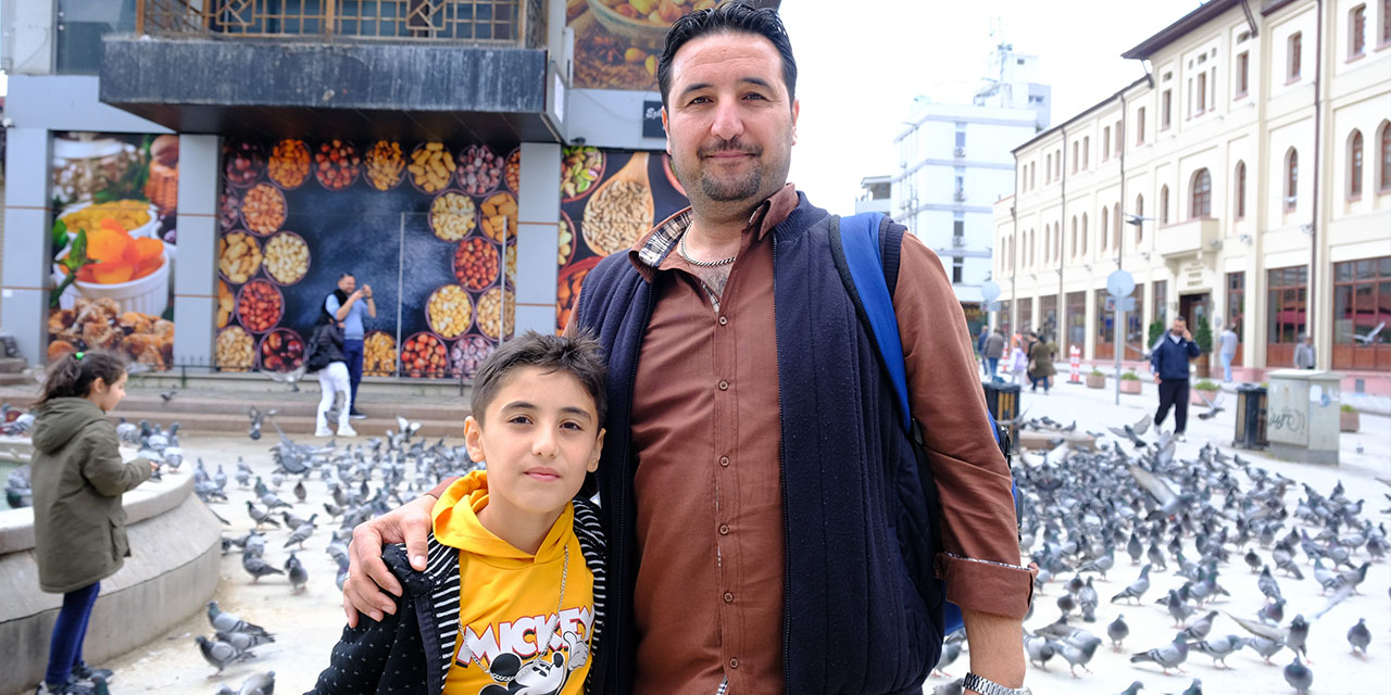 Nazilli'den gelen turistler Eskişehir'i çok sevdi