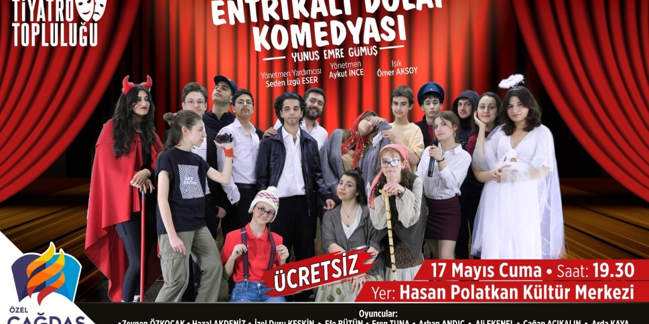 “Entrikalı Dolap Komedyası” 17 Mayıs'ta sahnede