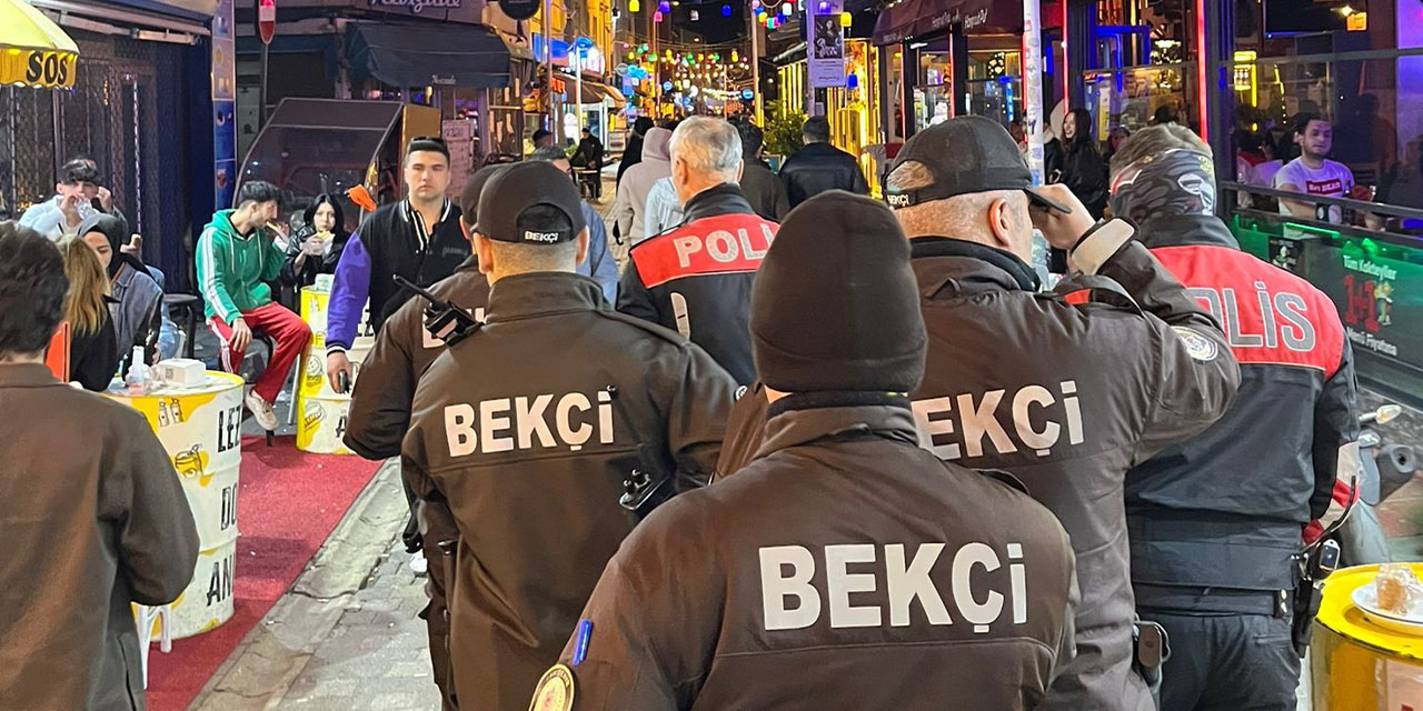 Eskişehir Barlar Sokağı'nda geniş çaplı denetim!