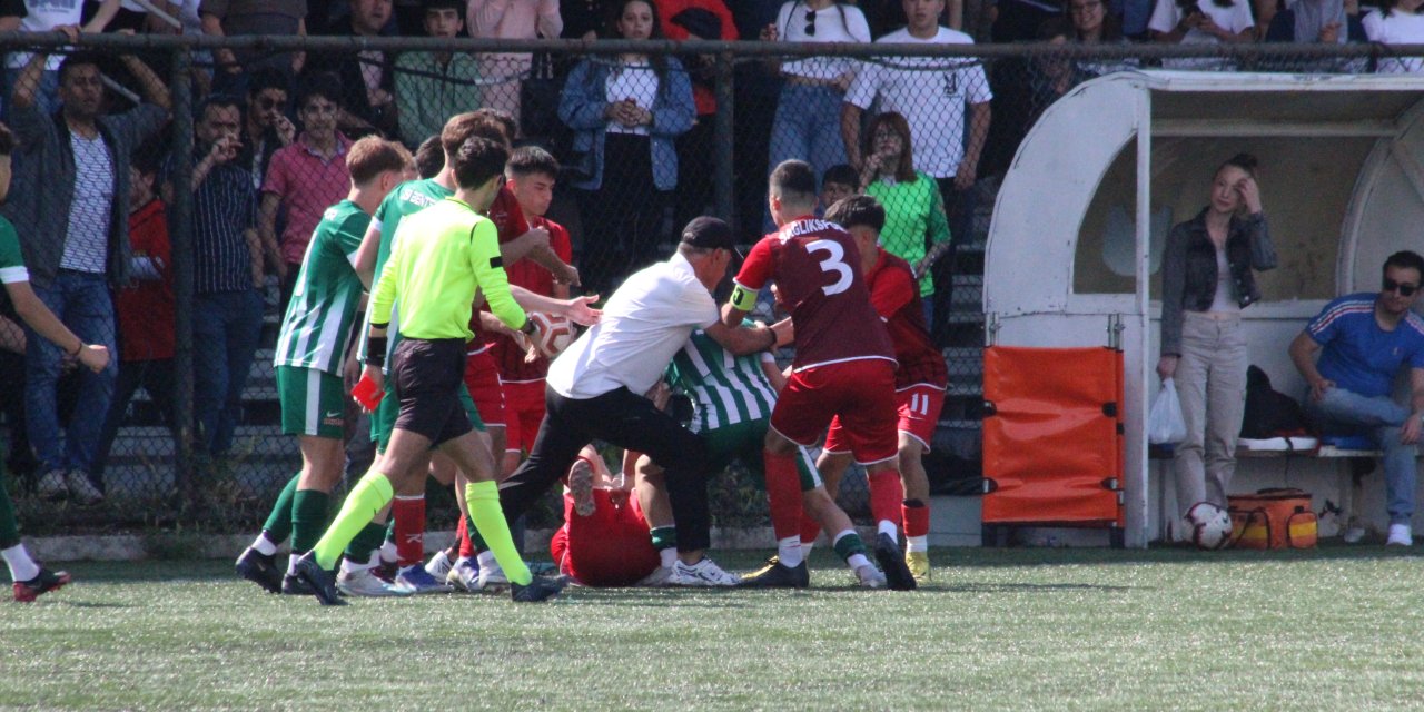 Eskişehir'deki karşılaşmada gerginlik