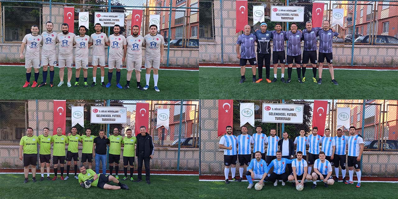 DSİ turnuvasında gol yağmuru