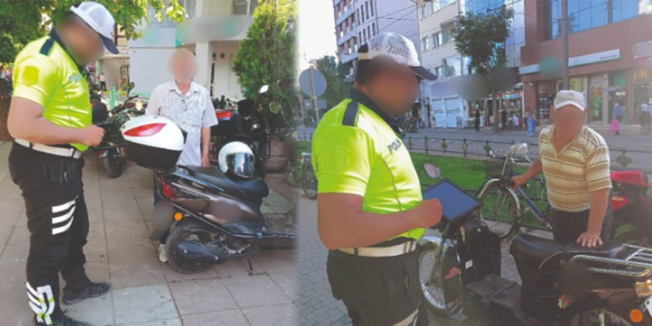 Eskişehir'de o yollara girenler cezadan kaçamadı!
