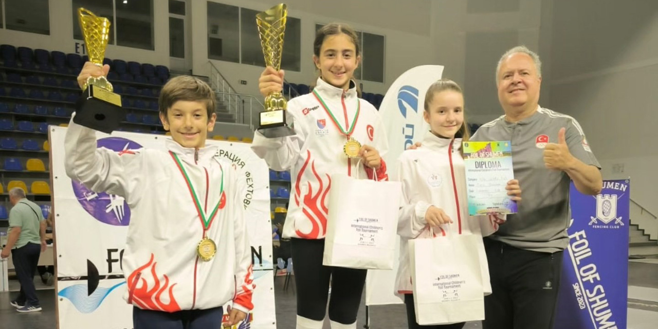 Eskişehirli sporcular Bulgaristan'da 2 adet 1'incilik aldı!