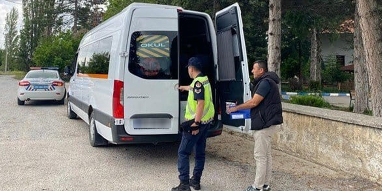 Eskişehir’de 11 okul servisine 25 bin 55 TL ceza kesildi