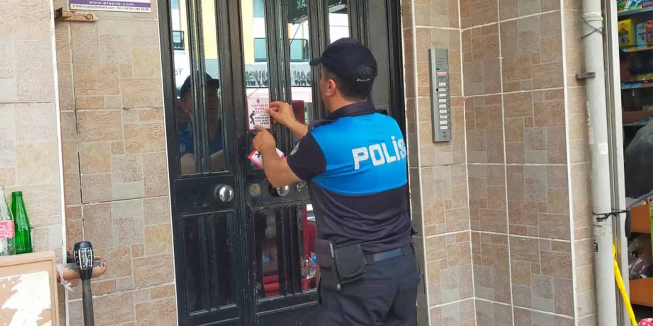 Eskişehir'de polis hırsızlığa karşı bilgilendirme yaptı