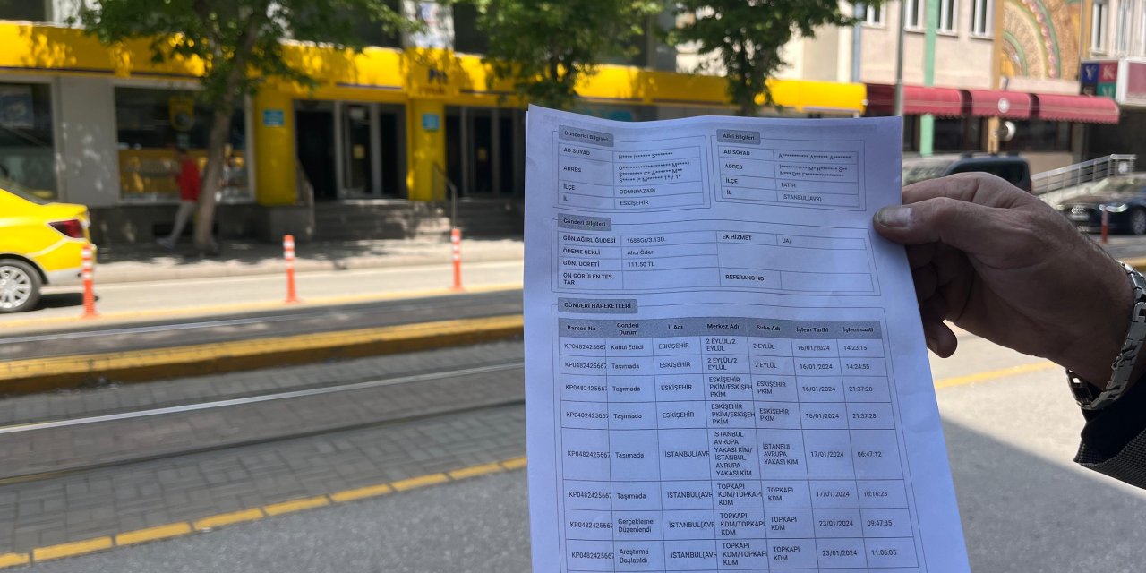 Eskişehir'de 200 bin liralık kayıp kargosu olan adama 700 TL tazminat şoku