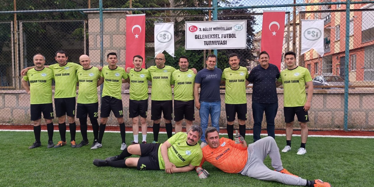 Şubeler Arası Personel Futbol turnuvasında sona yaklaşıldı