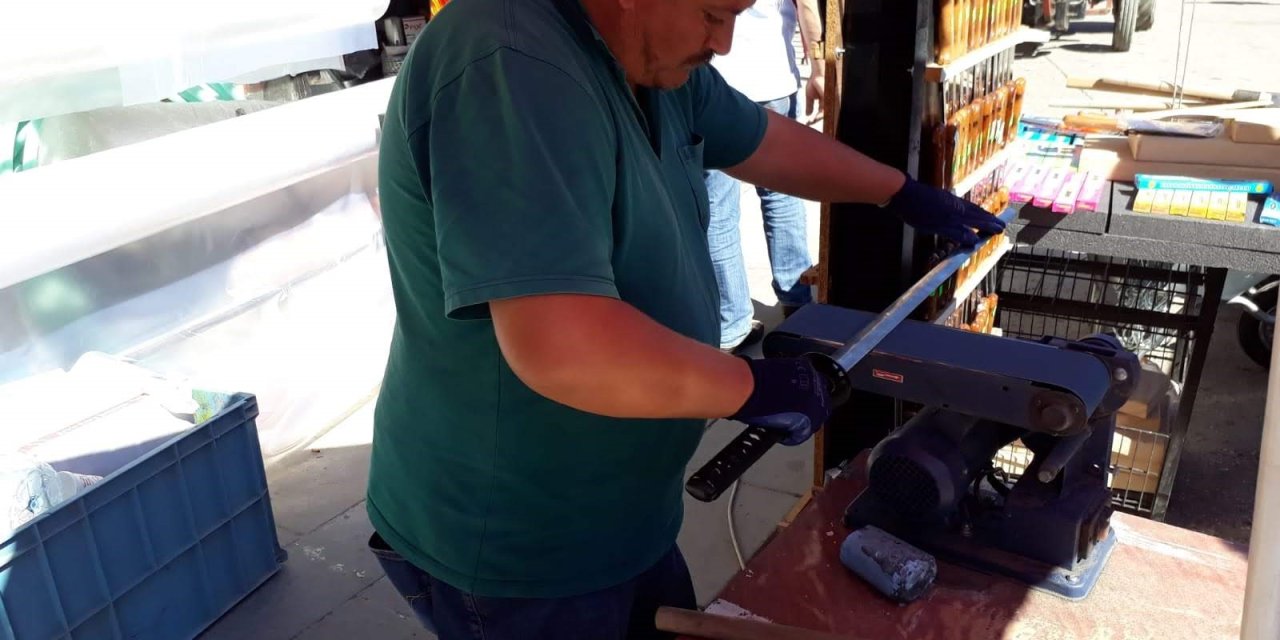 Kurban Bayramı öncesi bıçakçılarda yoğunluk yaşanıyor