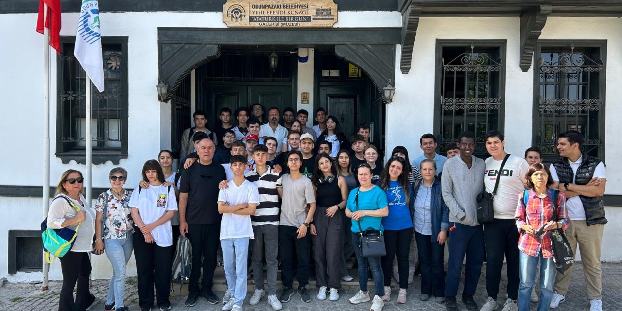 Odunpazarı kültür turu büyük beğeni topladı