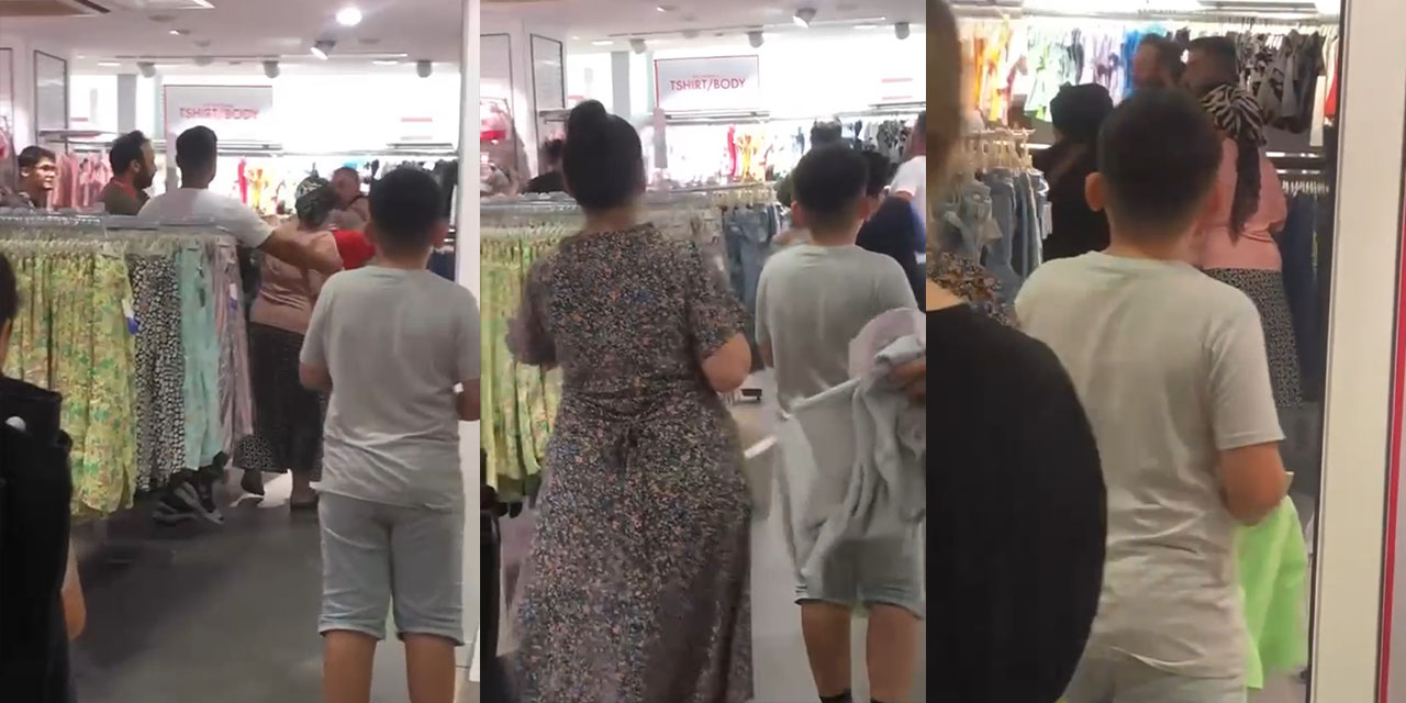 Kıyafet uğruna aileler birbirine girdi