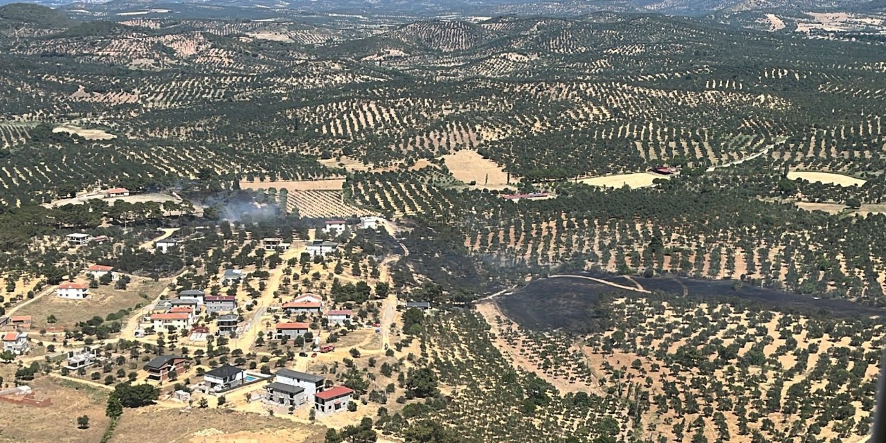 Çöplükte başlayan yangın korkuttu!