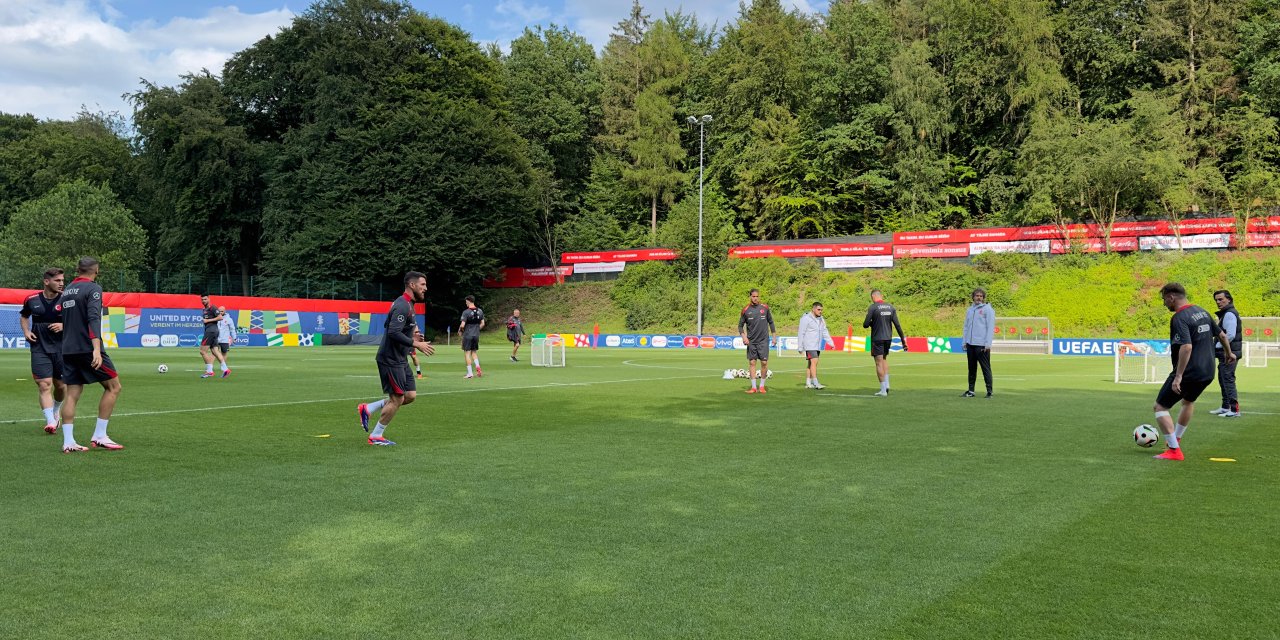 A Milli Futbol Takımı Portekiz için hazırlanıyor