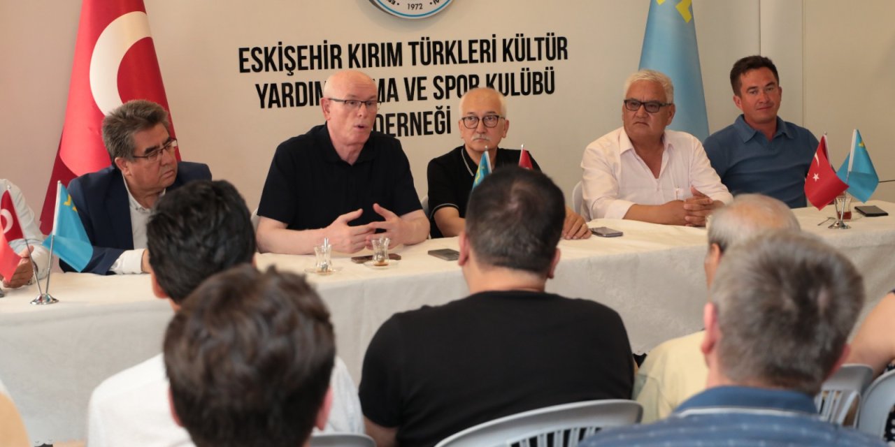 Başkan Kurt Eskişehir Kırım Derneği bayramlaşma törenine katıldı