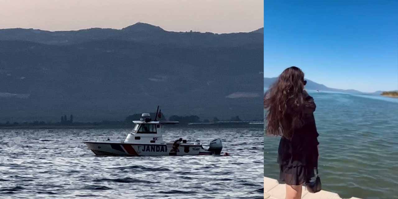 Genç kızın kendisine mezar olacak göldeki görüntüleri yürekleri dağladı
