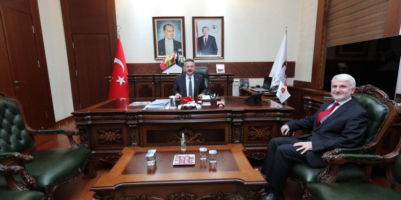 TEİ Genel Müdürü'nden Vali Aksoy'a ziyaret