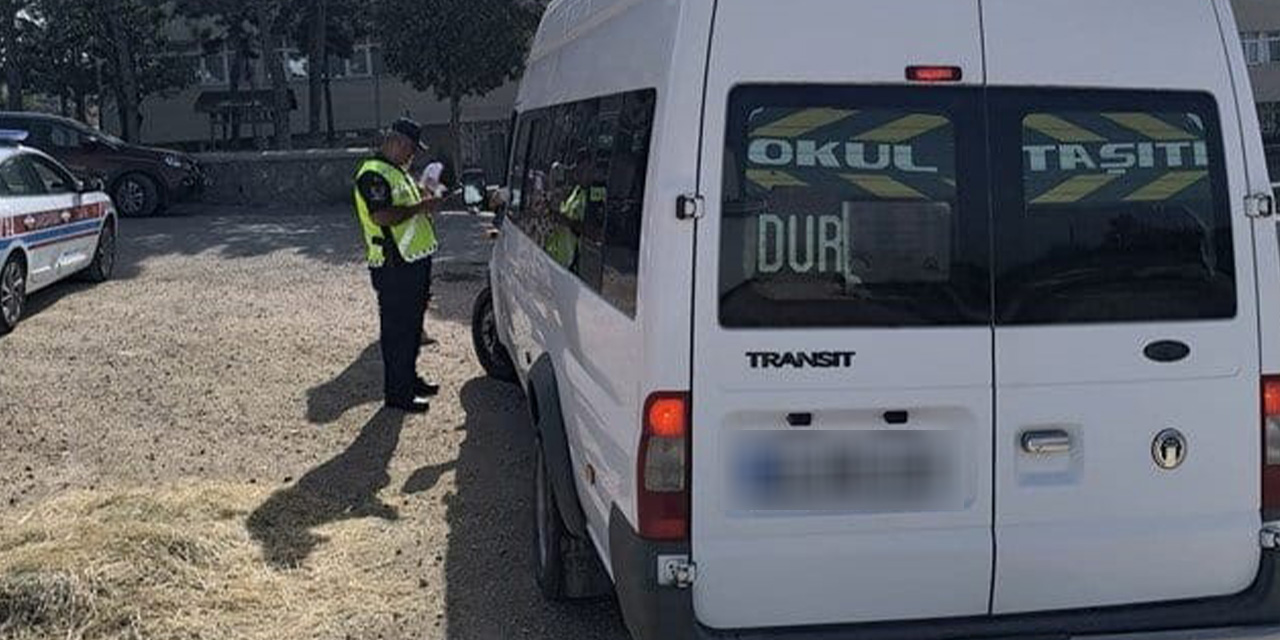 Eskişehir’de jandarmadan 136 adet okul servisine denetim