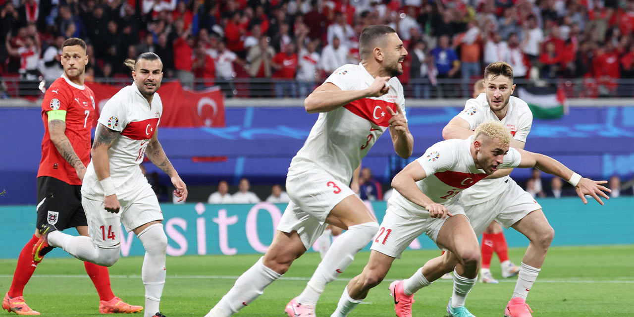 A Milli Takım Avusturya'yı fethetti: Çeyrek finaldeyiz...