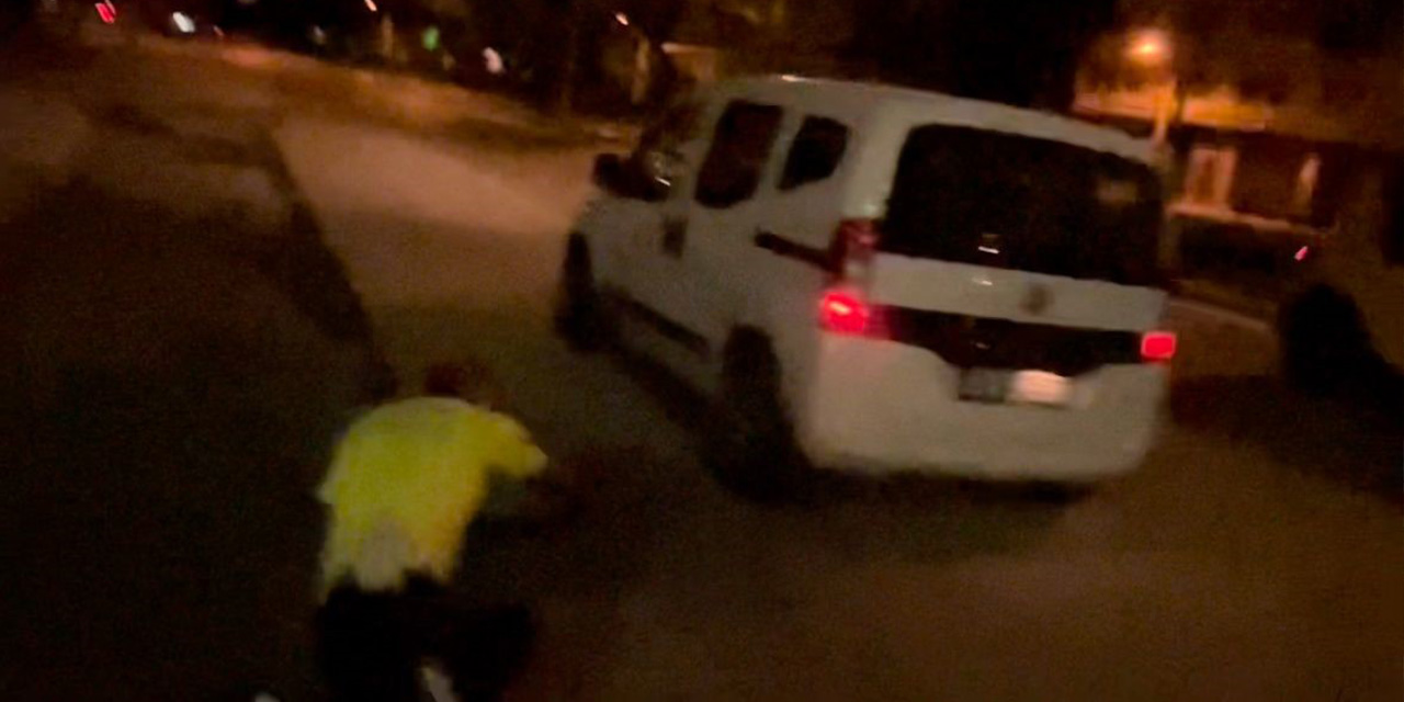 Denetime takılan sürücü polisi ezip kaçtı!
