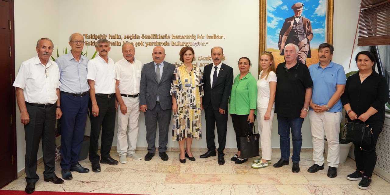CHP Kütahya İl Başkanı Yenikaya'dan Başkan Ünlüce'ye ziyaret