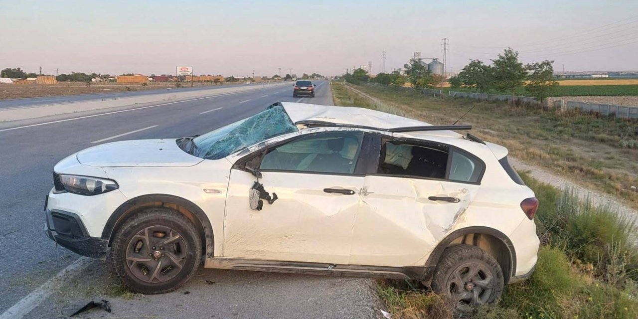 Konya'da feci kaza: 5 kişi yaralandı...