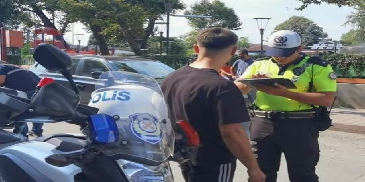 Bilecik'te araçlar cezadan kaçamadı