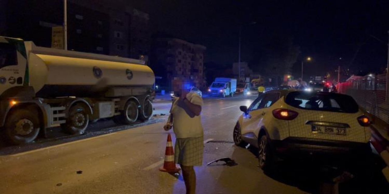 Sulama tankerine çarptı, “3 tane bira içtim bir şey çıkar mı?” diye sordu