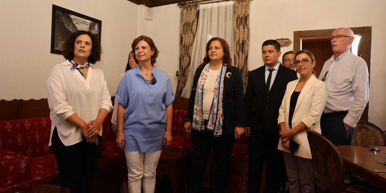 Eskişehir'in belediye başkanları Kütahya'da