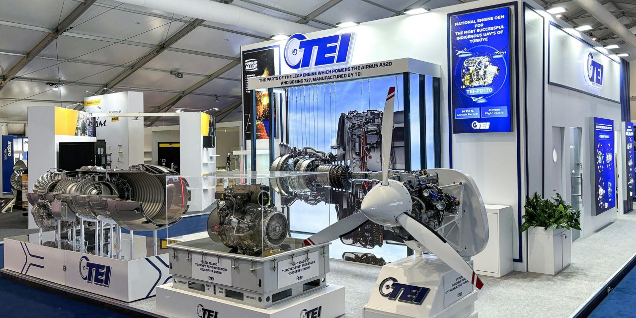TEI İngiltere'de millî havacılık motorlarını sergileyecek