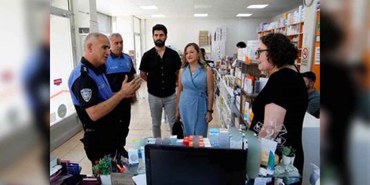 Eskişehir'de eczanelere polis ziyareti