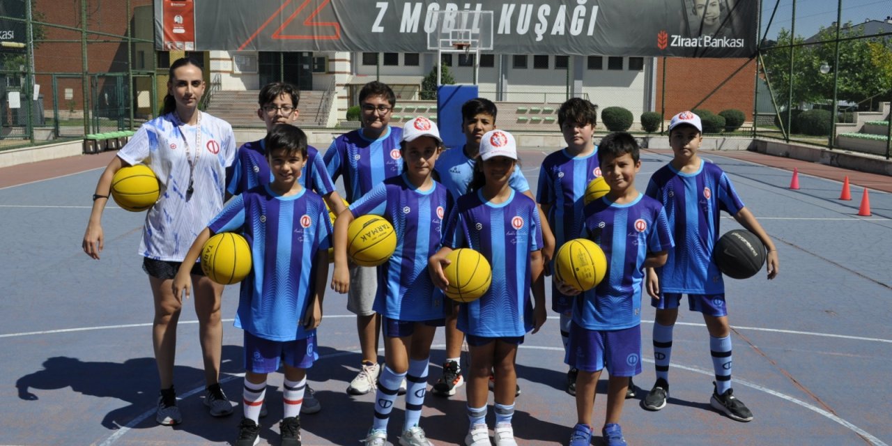 Basketbol sevgisi bir başka